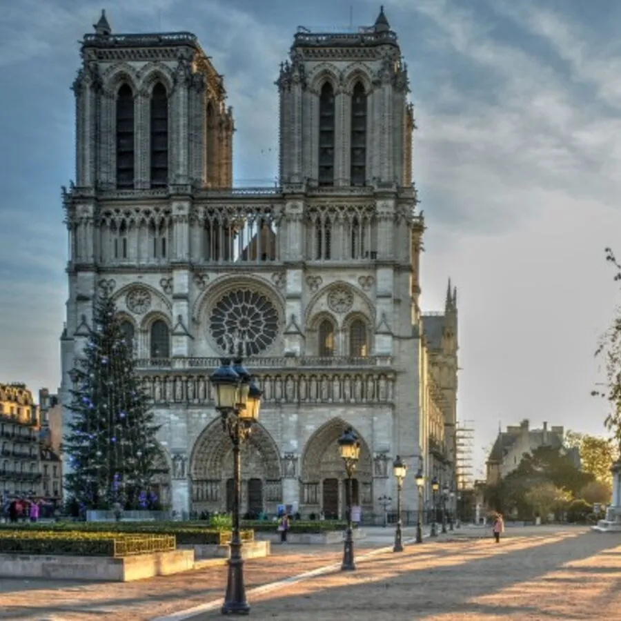 The Historic Cathedral of Notre Dame - C. H. Booth Library